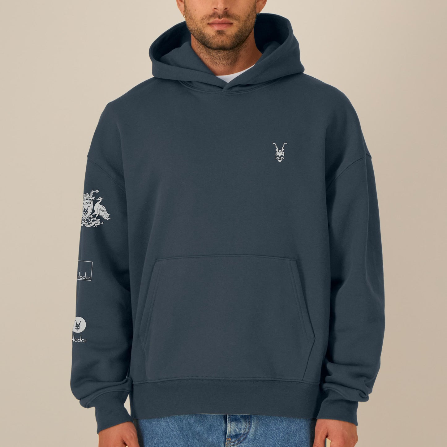 Acid House Forever Hoodie Grey