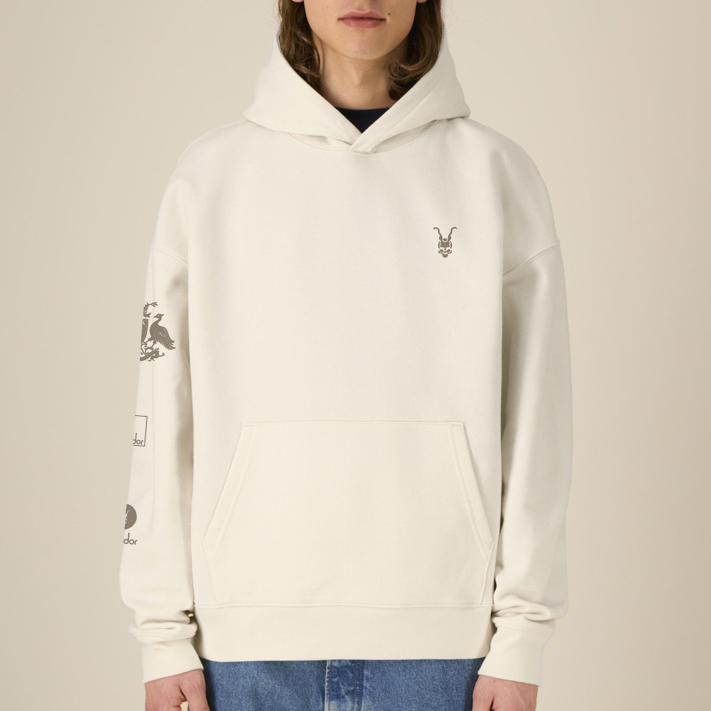 Acid House Forever Hoodie Cream