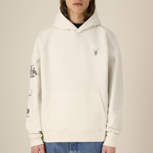 Acid House Forever Hoodie Cream