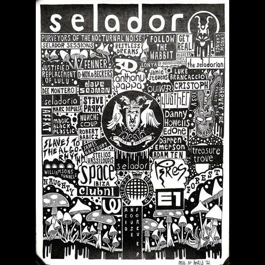 Selador Decade Art Print