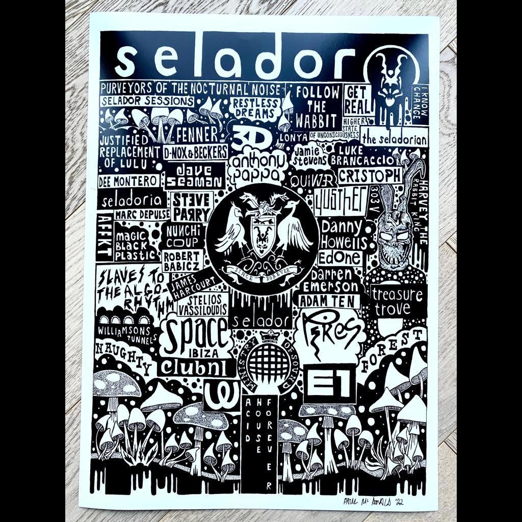 Selador Decade Art Print